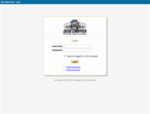 Tablet Screenshot of dixiechopper.net